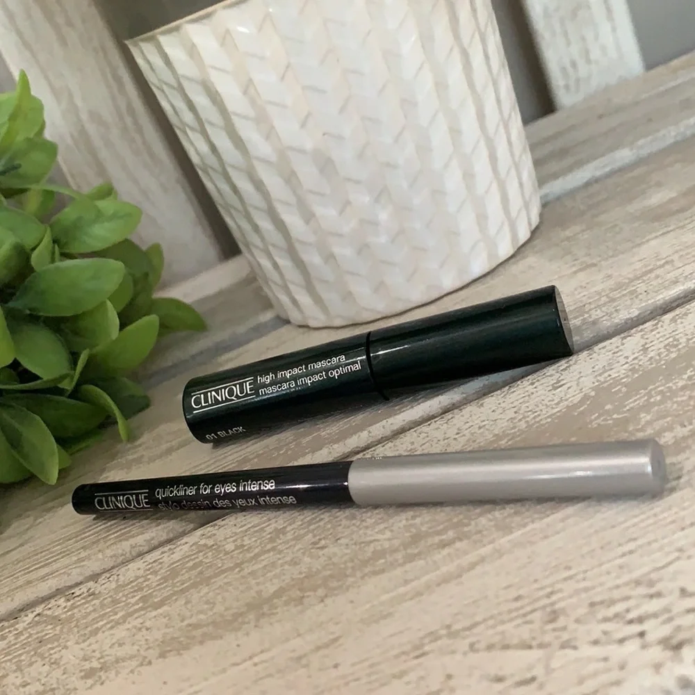 Quick-Liner 🍃🆕🍃Clinique Mascara .14oz & Quick- Eyeliner Set!!